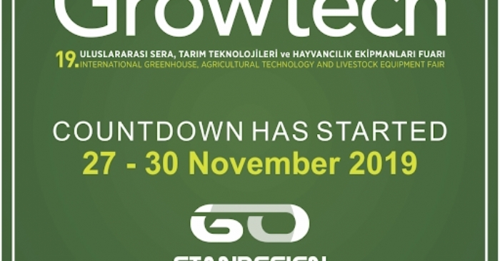 Growtech 25-28 Kasım 2019 Tarım Fuarı